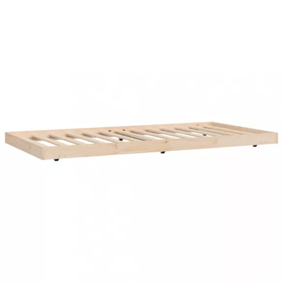 tömör fenyőfa ágy matrac nélkül 100 x 200 cm