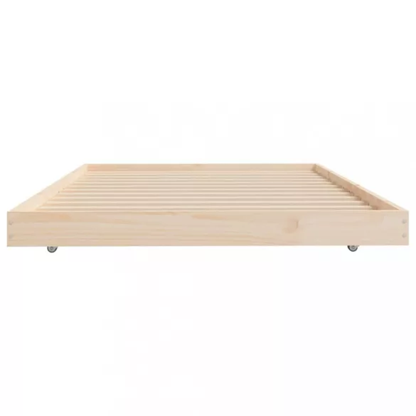 tömör fenyőfa ágy matrac nélkül 100 x 200 cm