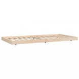 tömör fenyőfa ágy matrac nélkül 90 x 200 cm