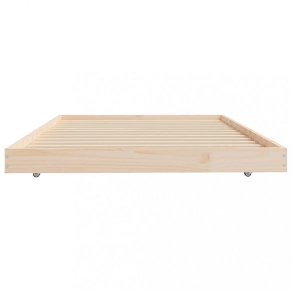 tömör fenyő ágykeret matrac nélkül 80 x 200 cm