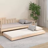 tömör fenyőfa ágykeret matrac nélkül 90 x 190 cm