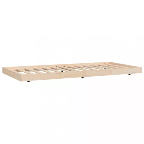 tömör fenyőfa ágykeret matrac nélkül 90 x 190 cm