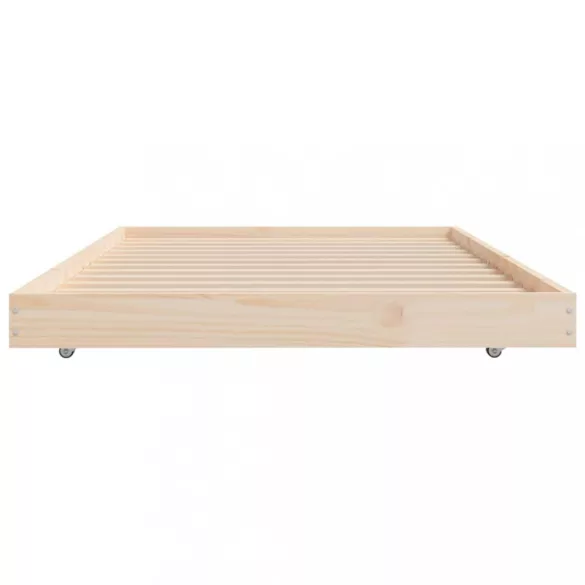 tömör fenyőfa ágykeret matrac nélkül 90 x 190 cm