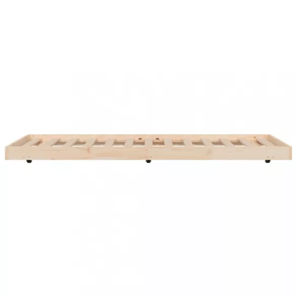 tömör fenyőfa ágy matrac nélkül 75 x 190 cm