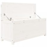 fehér tömör fenyőfa pad 110 x 41 x 76,5 cm