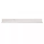 2 db fehér tömör fenyőfa falipolc 110 x 11 x 9 cm