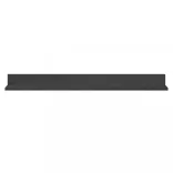 2 db szürke tömör fenyőfa falipolc 110 x 11 x 9 cm