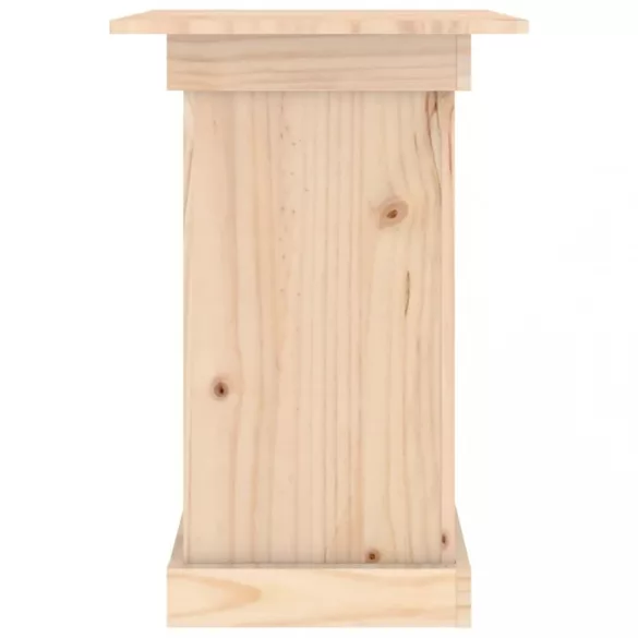 tömör fenyőfa virágtartó állvány 40 x 40 x 60 cm