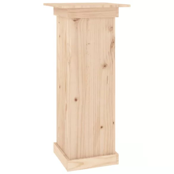 tömör fenyőfa virágtartó állvány 40 x 40 x 60 cm