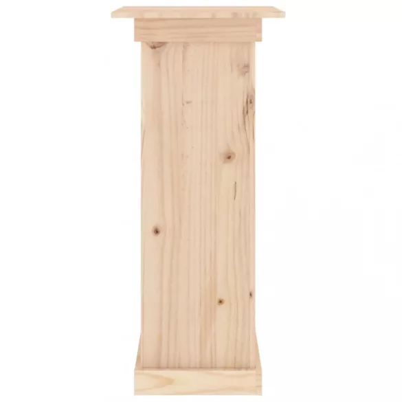 tömör fenyőfa virágtartó állvány 40 x 40 x 60 cm