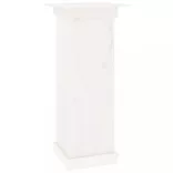 fehér tömör fenyőfa virágtartó állvány 40 x 40 x 90 cm