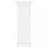 fehér tömör fenyőfa virágtartó állvány 40 x 40 x 90 cm