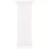 fehér tömör fenyőfa virágtartó állvány 40 x 40 x 90 cm