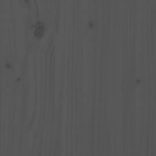 2 db szürke tömör fenyőfa ülőke 40 x 40 x 45 cm