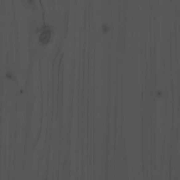 2 db szürke tömör fenyőfa ülőke 40 x 40 x 45 cm