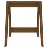 2 db mézbarna tömör fenyőfa ülőke 40x40x45 cm