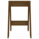 2 db mézbarna tömör fenyőfa ülőke 40x40x60 cm