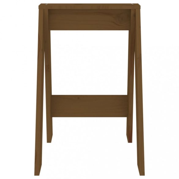 2 db mézbarna tömör fenyőfa ülőke 40x40x60 cm