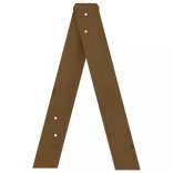 2 db mézbarna tömör fenyőfa ülőke 40x40x60 cm