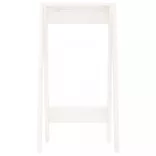 2 db fehér tömör fenyőfa ülőke 40 x 40 x 75 cm