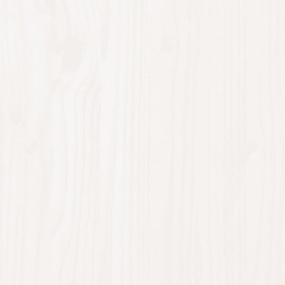 2 db fehér tömör fenyőfa ülőke 40 x 40 x 75 cm