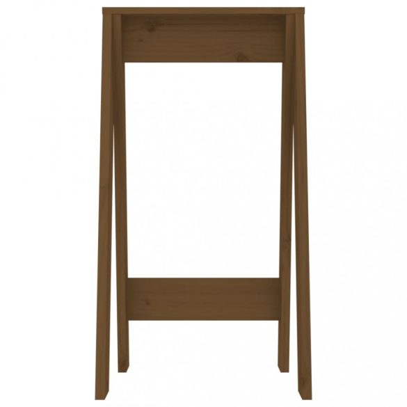 2 db mézbarna tömör fenyőfa ülőke 40x40x75 cm