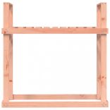 tömör duglászfenyő tűzifatartó állvány 110x35x108,5 cm