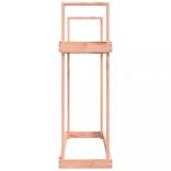 tömör duglászfenyő tűzifatartó állvány 110x35x108,5 cm