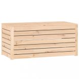tömör fenyőfa kerti láda 101 x 50,5 x 46,5 cm