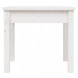 fehér tömör fenyőfa kerti pad 50 x 44 x 45 cm