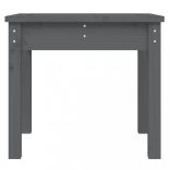 szürke tömör fenyőfa kerti pad 50x44x45 cm