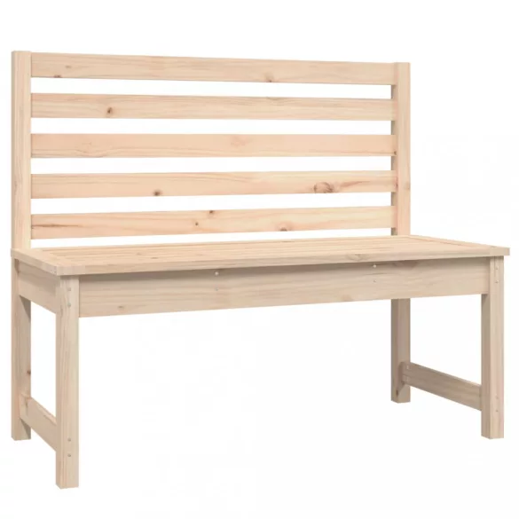 tömör fenyőfa kerti pad 109 cm
