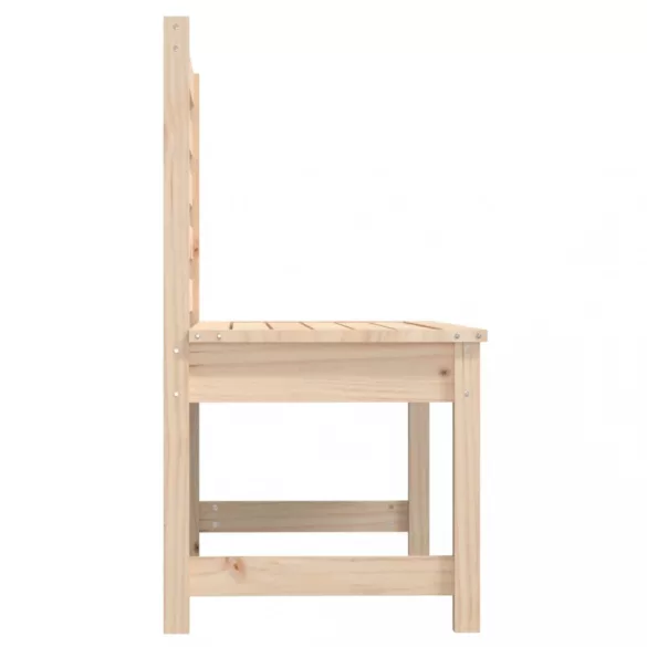 tömör fenyőfa kerti pad 109 cm
