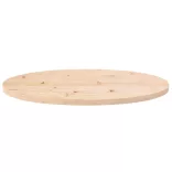 tömör fenyőfa asztallap 80x40x2,5 cm ovális