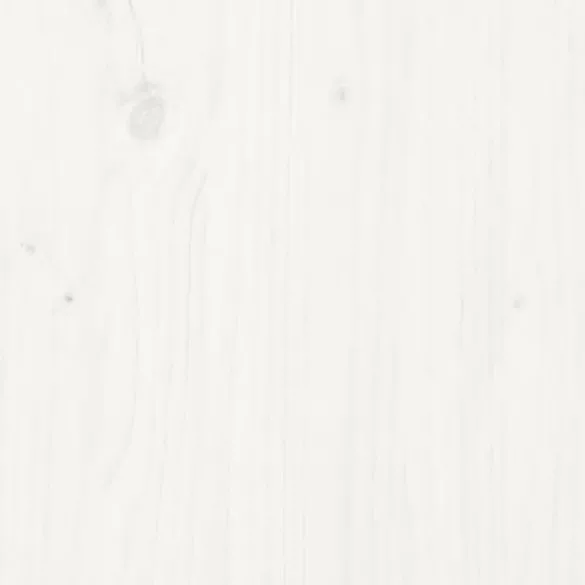 fehér tömör fenyőfa ovális asztallap 110x55x2,5 cm