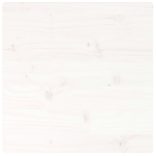 fehér tömör fenyőfa ovális asztallap 60x60x2,5 cm