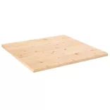 tömör fenyőfa asztallap 70x70x2,5 cm négyzet alakú