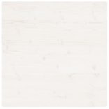 fehér tömör fenyőfa ovális asztallap 90x90x2,5 cm