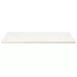 fehér tömör fenyőfa téglalap alakú asztallap 100 x 50 x 2,5 cm