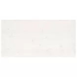 fehér tömör fenyőfa téglalap alakú asztallap 100 x 50 x 2,5 cm