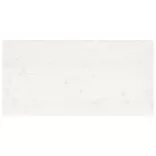 fehér tömör fenyőfa téglalap alakú asztallap 110 x 60 x 2,5 cm