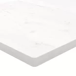 fehér tömör fenyőfa téglalap alakú asztallap 110 x 60 x 2,5 cm