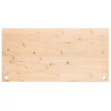 tömör fenyőfa asztallap 100 x 50 x 2,5 cm
