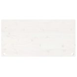 fehér tömör fenyőfa asztallap 110 x 55 x 2,5 cm