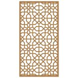 mór stílusú corten acél kerti faldísz 105 x 55 cm