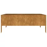 corten acél kerti magaságyás 100 x 100 x 41 cm