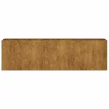 corten acél kerti magaságyás 280x40x80 cm