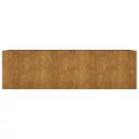 corten acél kerti magaságyás 280x80x80 cm