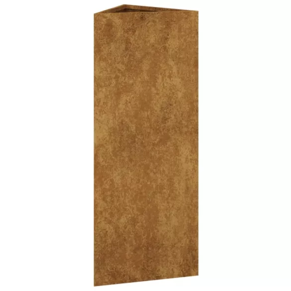 corten acél növénytartó 30x26x75 cm