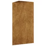 corten acél kerti növénytartó 40x34,5x75 cm